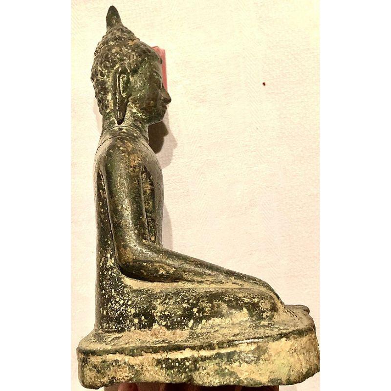 Special Antique Bronze Pyu Buddha from Burma In Good Condition For Sale In DEVENTER, NL