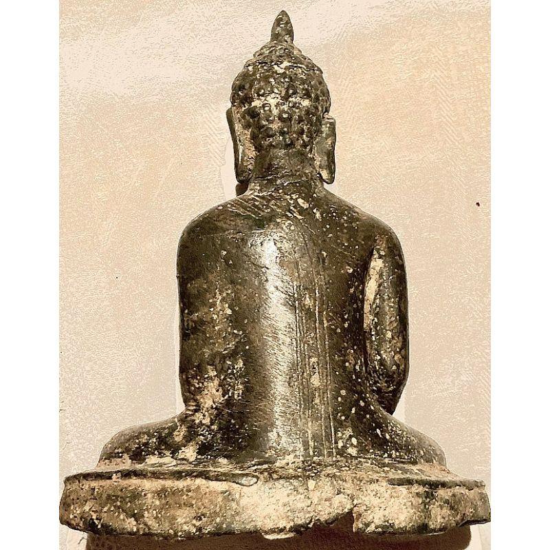 18th Century and Earlier Special Antique Bronze Pyu Buddha from Burma For Sale