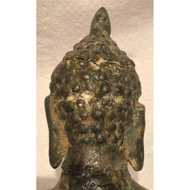 Special Antique Bronze Pyu Buddha from Burma For Sale 1