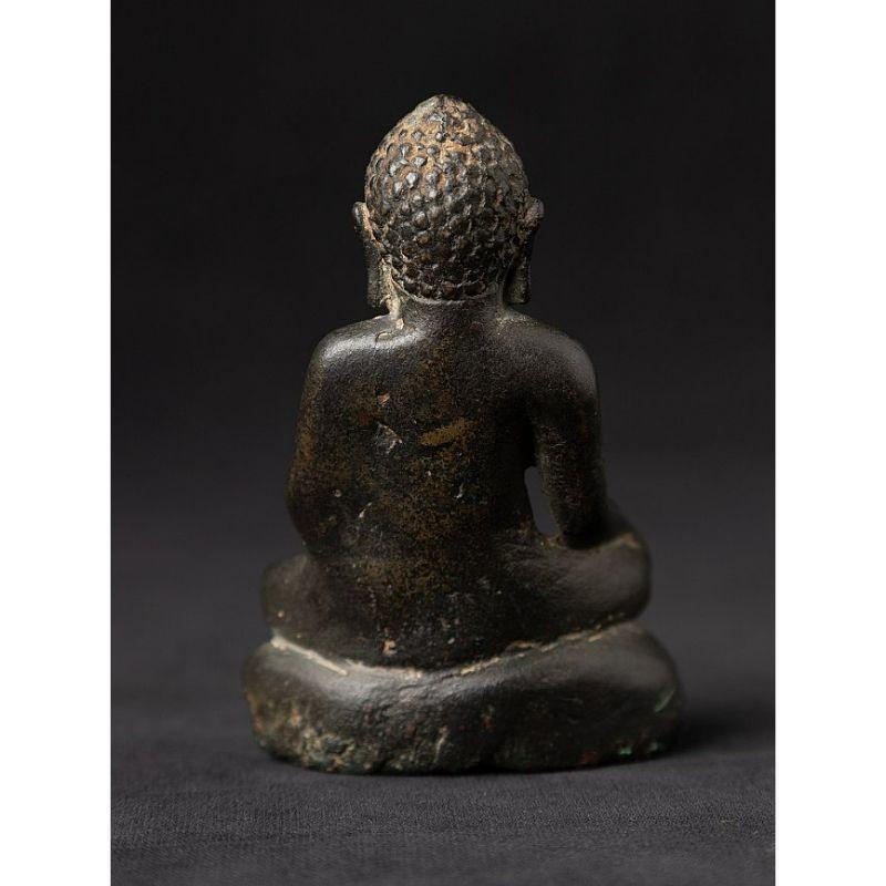 Burmese Special Antique Bronze Pyu Buddha Statue from Burma For Sale