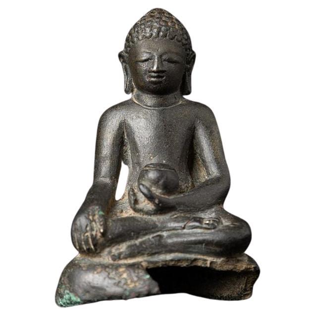 Sondere antike Pyu-Buddha-Statue aus Bronze aus Birma im Angebot
