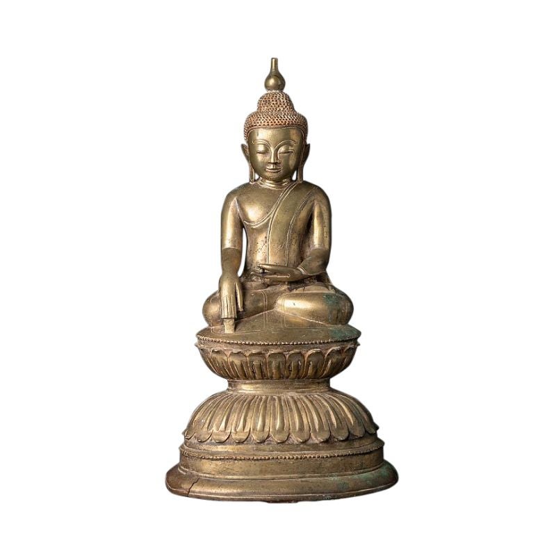 Special antique bronzen Burmese Buddha from Burma For Sale
