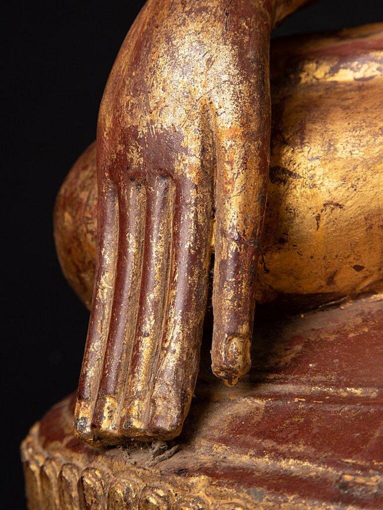 Special antique Burmese Ava Buddha statue from Burma 14