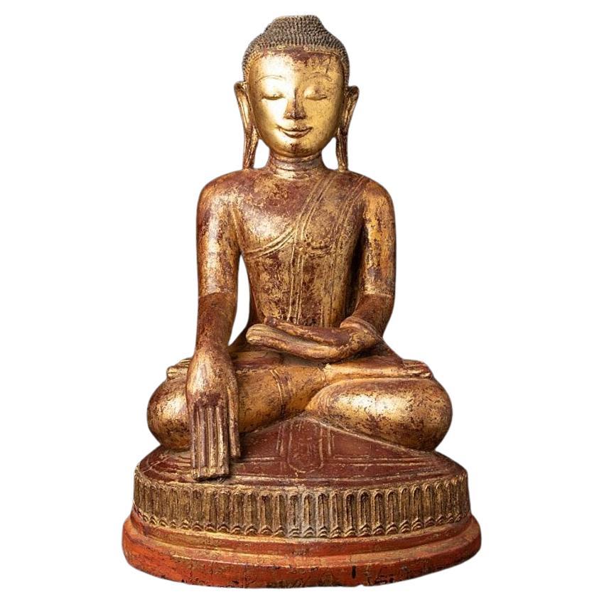 Special antique Burmese Ava Buddha statue from Burma For Sale