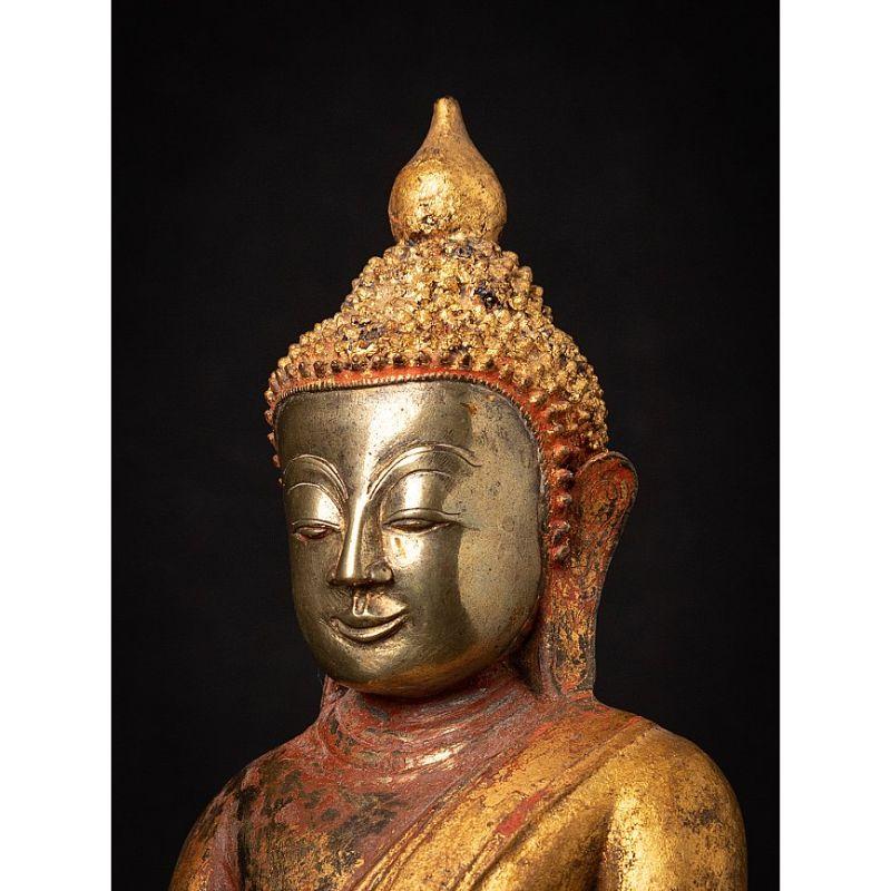 Special Antique Burmese Buddha Statue from Burma For Sale 7