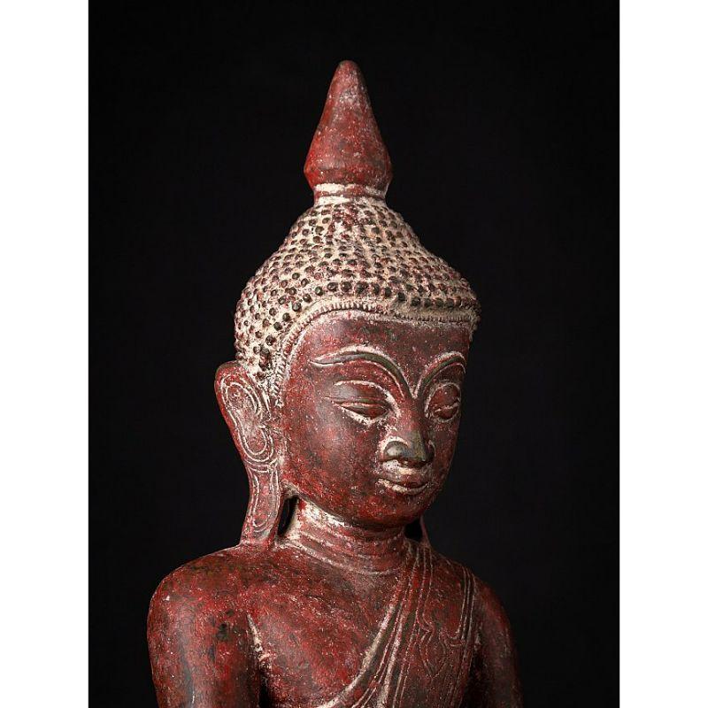 Special Antique Burmese Buddha Statue from Burma For Sale 7