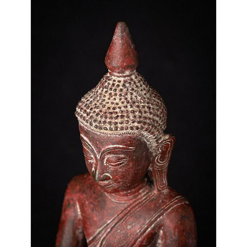 Special Antique Burmese Buddha Statue from Burma For Sale 9