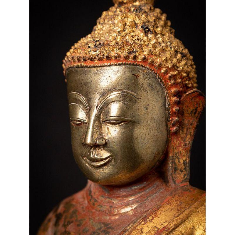 Special Antique Burmese Buddha Statue from Burma For Sale 10