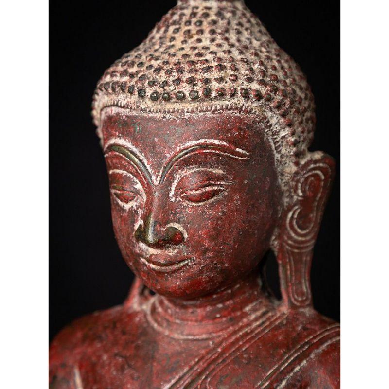 Special Antique Burmese Buddha Statue from Burma For Sale 10