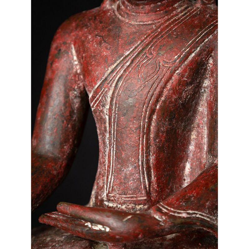 Special Antique Burmese Buddha Statue from Burma For Sale 11