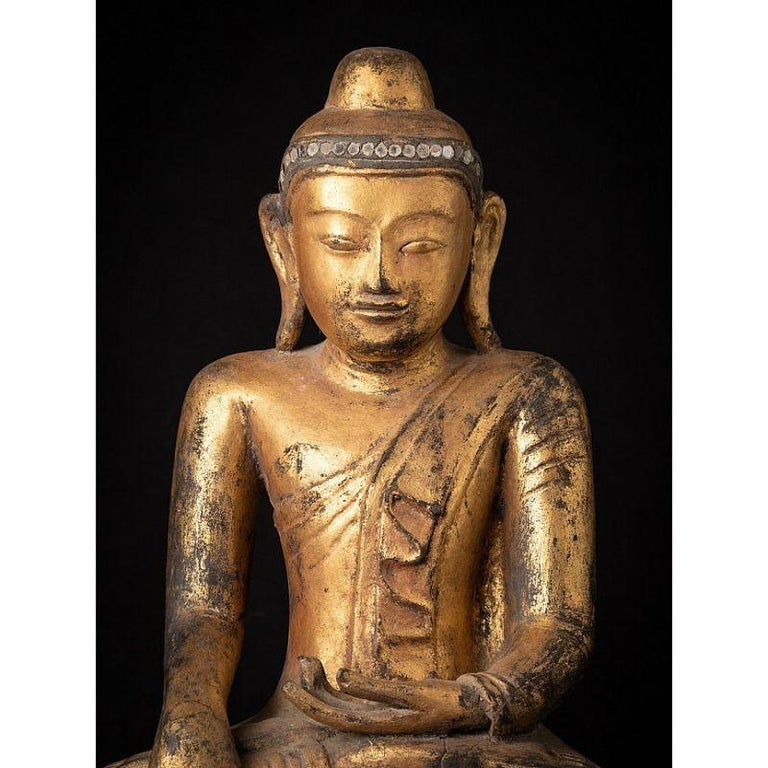 Special Antique Burmese Buddha Statue from Burma For Sale at 1stDibs