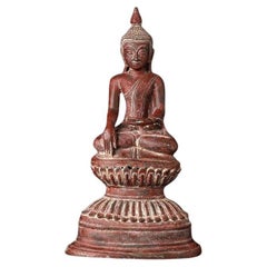 Spéciale statue de Bouddha birman ancien provenant de Birmanie