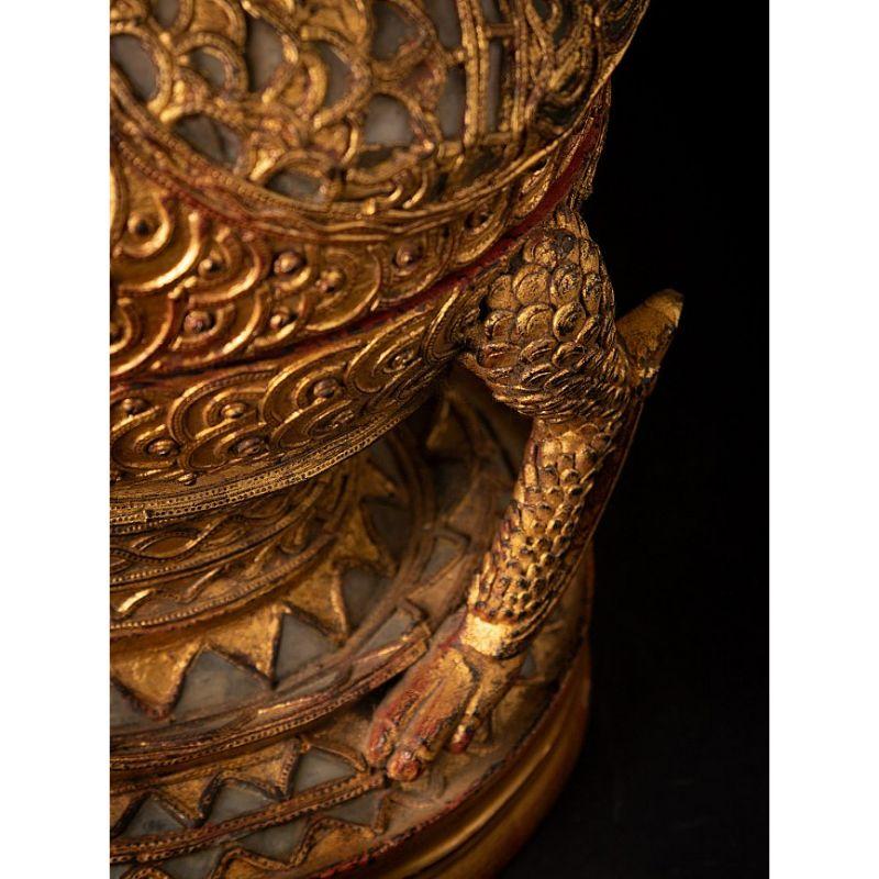 Special Antique Burmese Offering Vessel from Burma For Sale 14