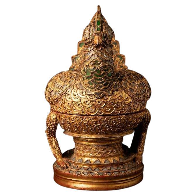 Special Antique Burmese Offering Vessel from Burma For Sale