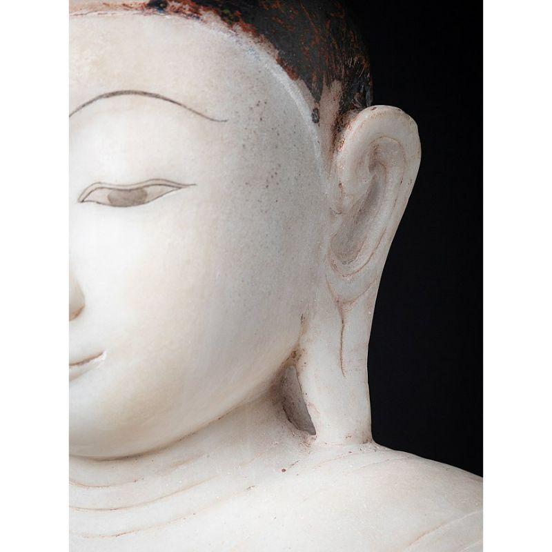 Special Antique Burmese Shan Buddha Statue from Burma For Sale 5