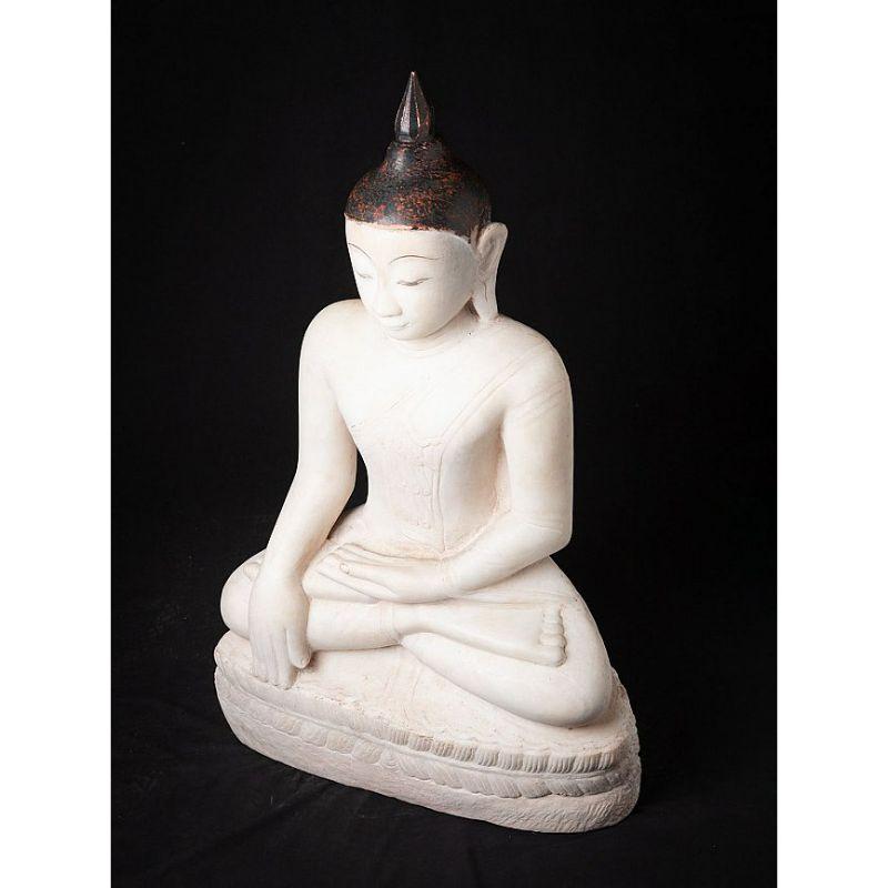 Special Antique Burmese Shan Buddha Statue from Burma For Sale 2