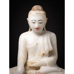 Special antique marble Mandalay Buddha statue from Burma