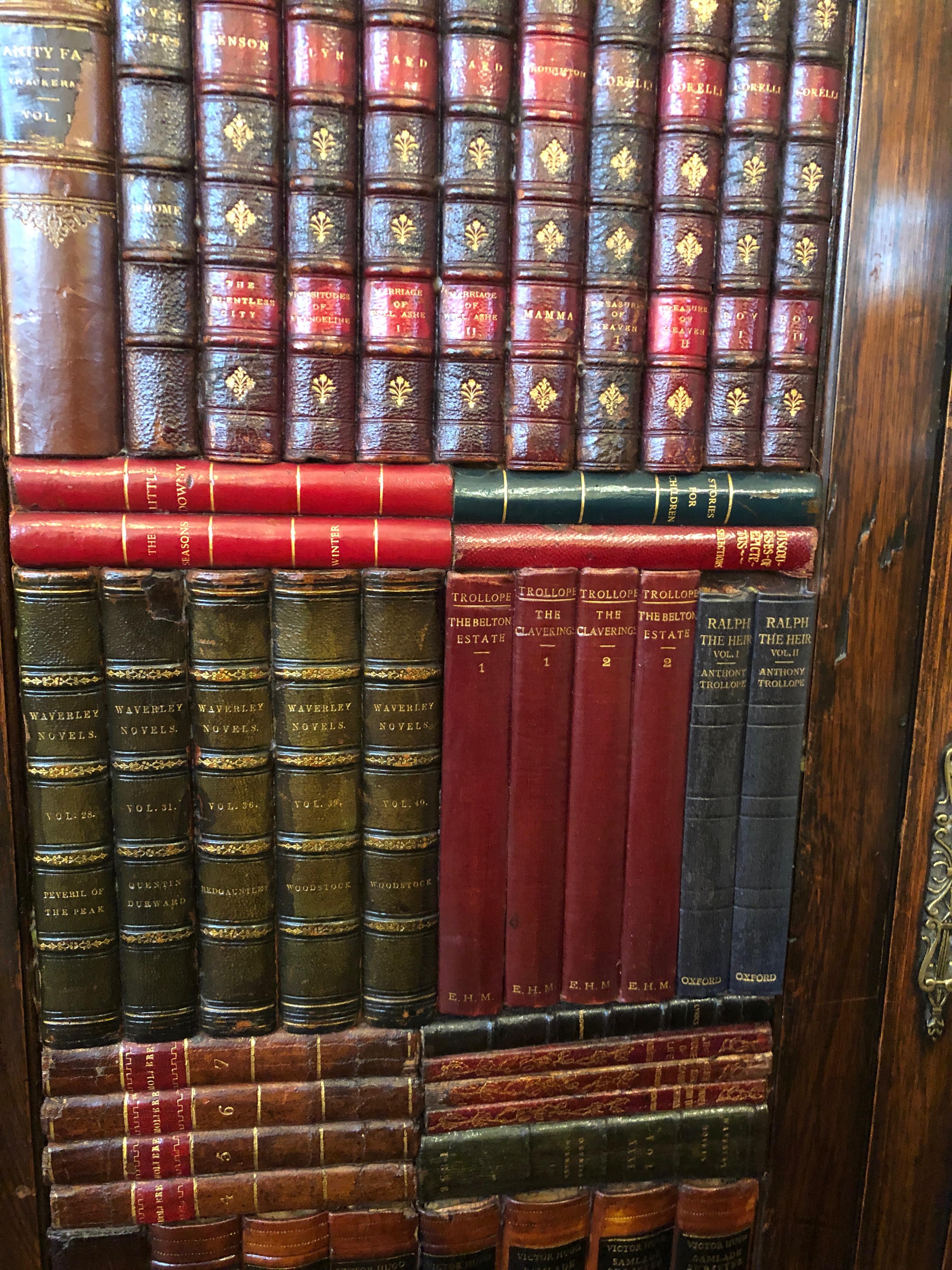 antique regency bookcases