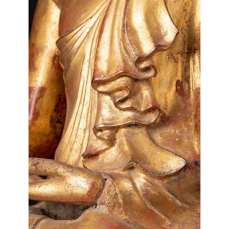 Special Bronze Mandalay Buddha Statue from Burma 6
