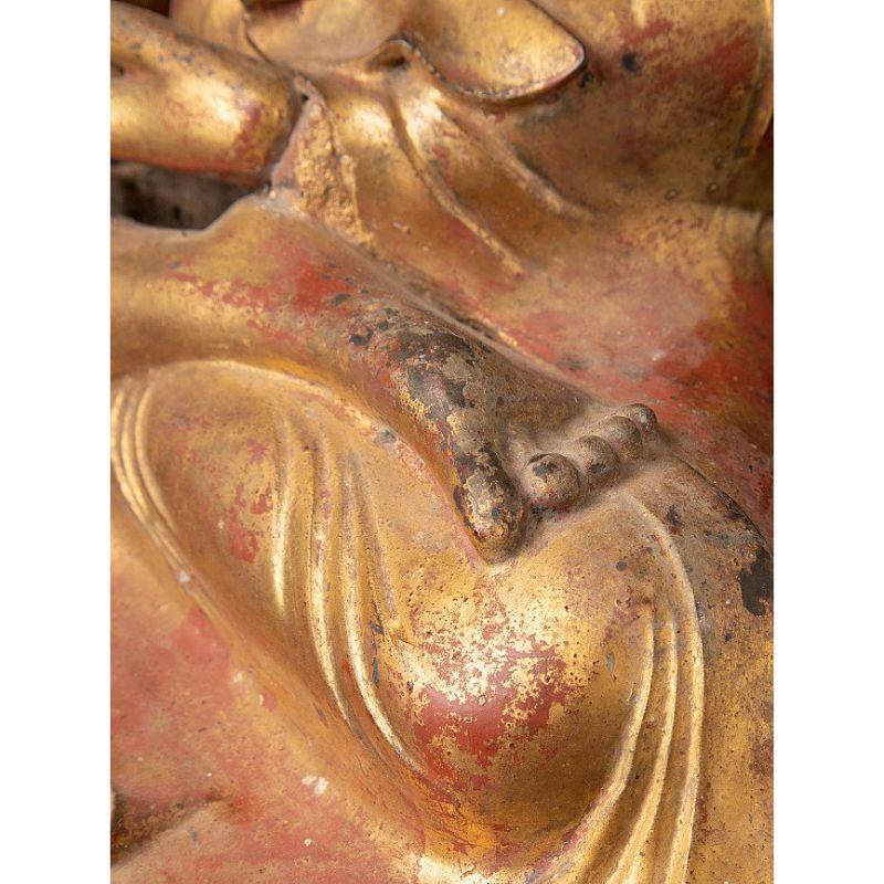 Special Bronze Mandalay Buddha Statue from Burma 8
