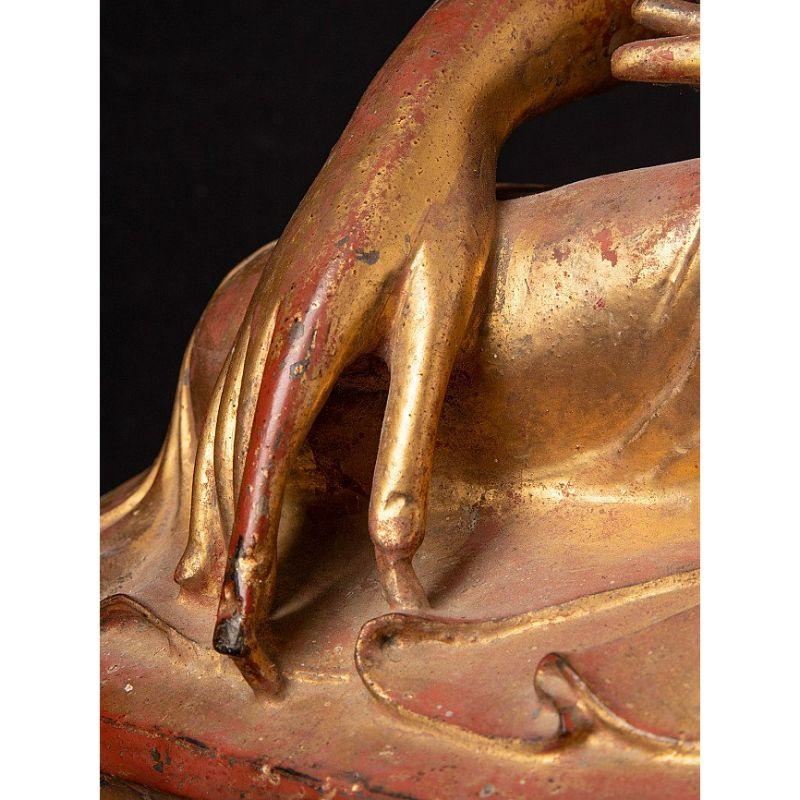 Special Bronze Mandalay Buddha Statue from Burma 9