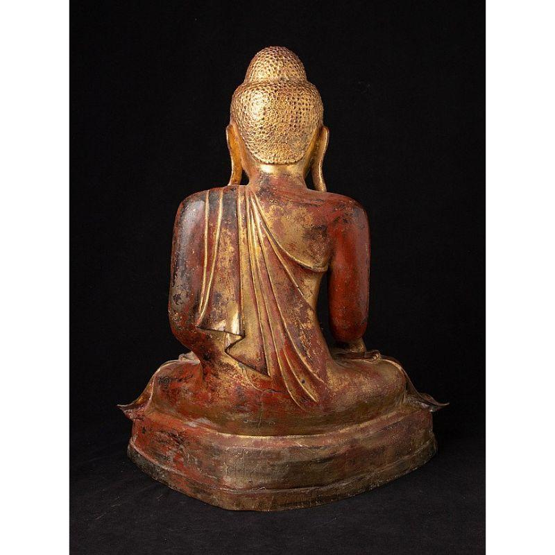 Special Bronze Mandalay Buddha Statue from Burma 12