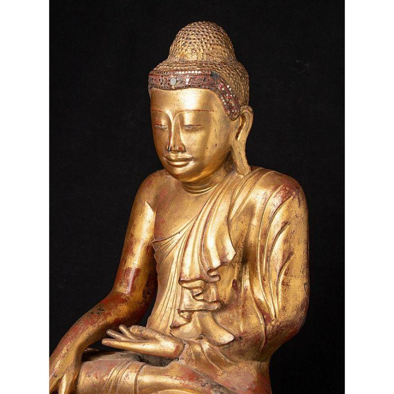 19th Century Special Bronze Mandalay Buddha Statue from Burma
