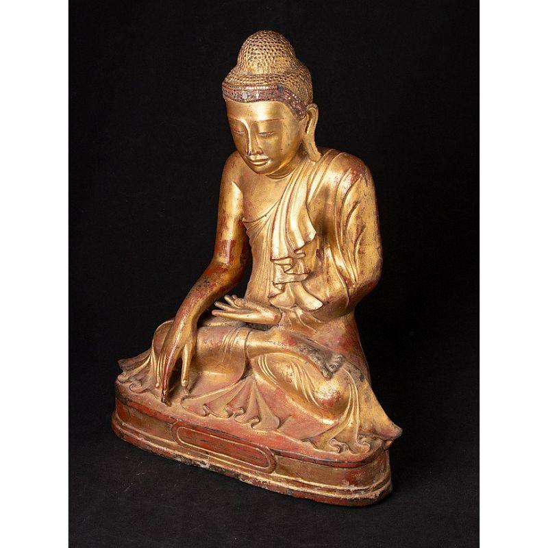 Special Bronze Mandalay Buddha Statue from Burma 2