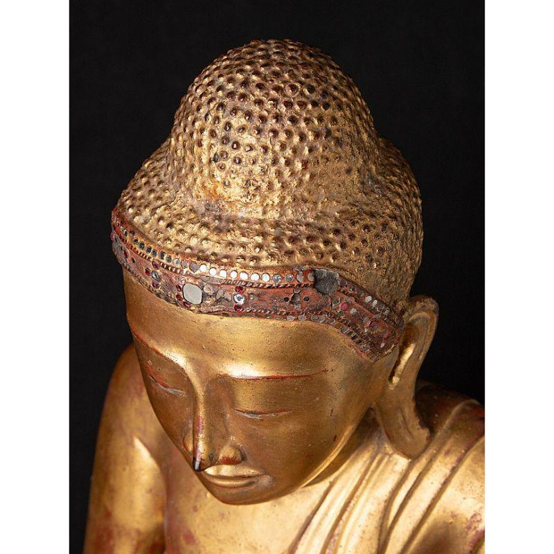 Special Bronze Mandalay Buddha Statue from Burma 3