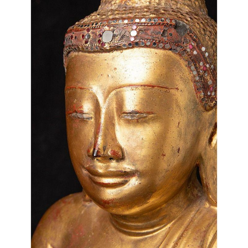 Special Bronze Mandalay Buddha Statue from Burma 4