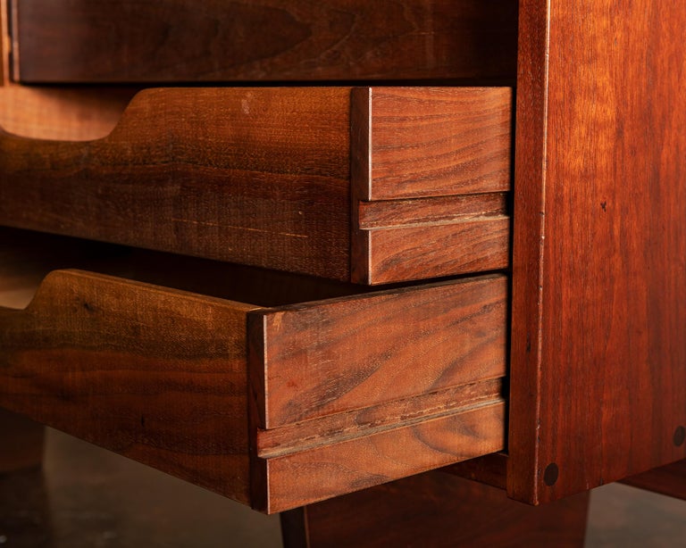 Special Cabinet by George Nakashima in Dark American Black Walnut, 1962 For Sale 7