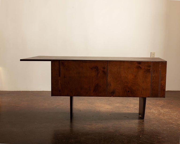 Special Cabinet by George Nakashima in Dark American Black Walnut, 1962 For Sale 1