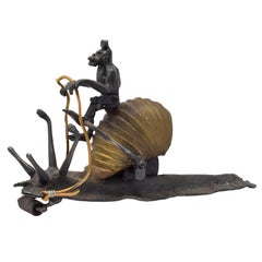 "Special Delivery" Sculpture by Bay Area Blacksmith William Roan