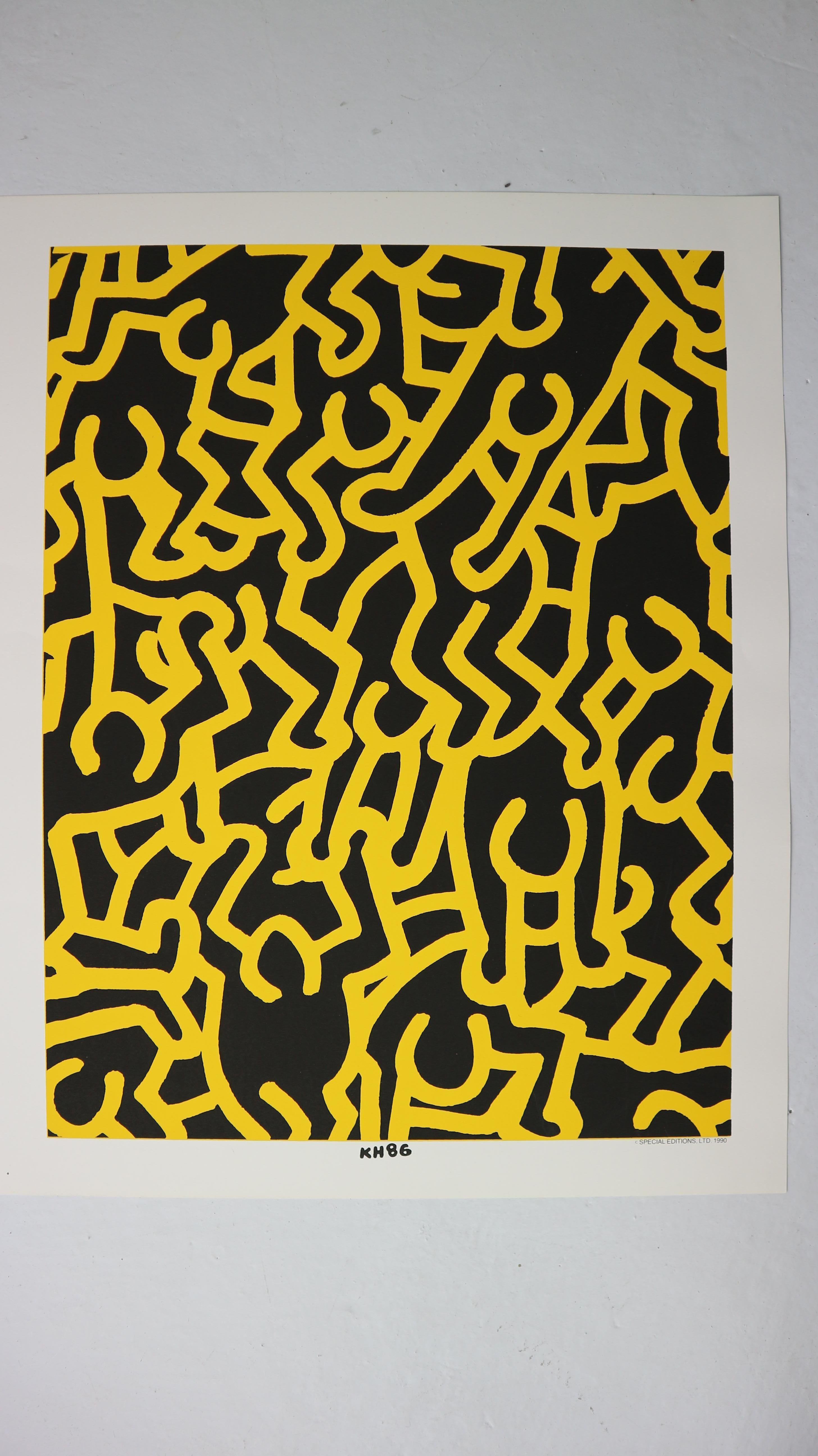 American Special Edition silkscreen by Keith Haring 
