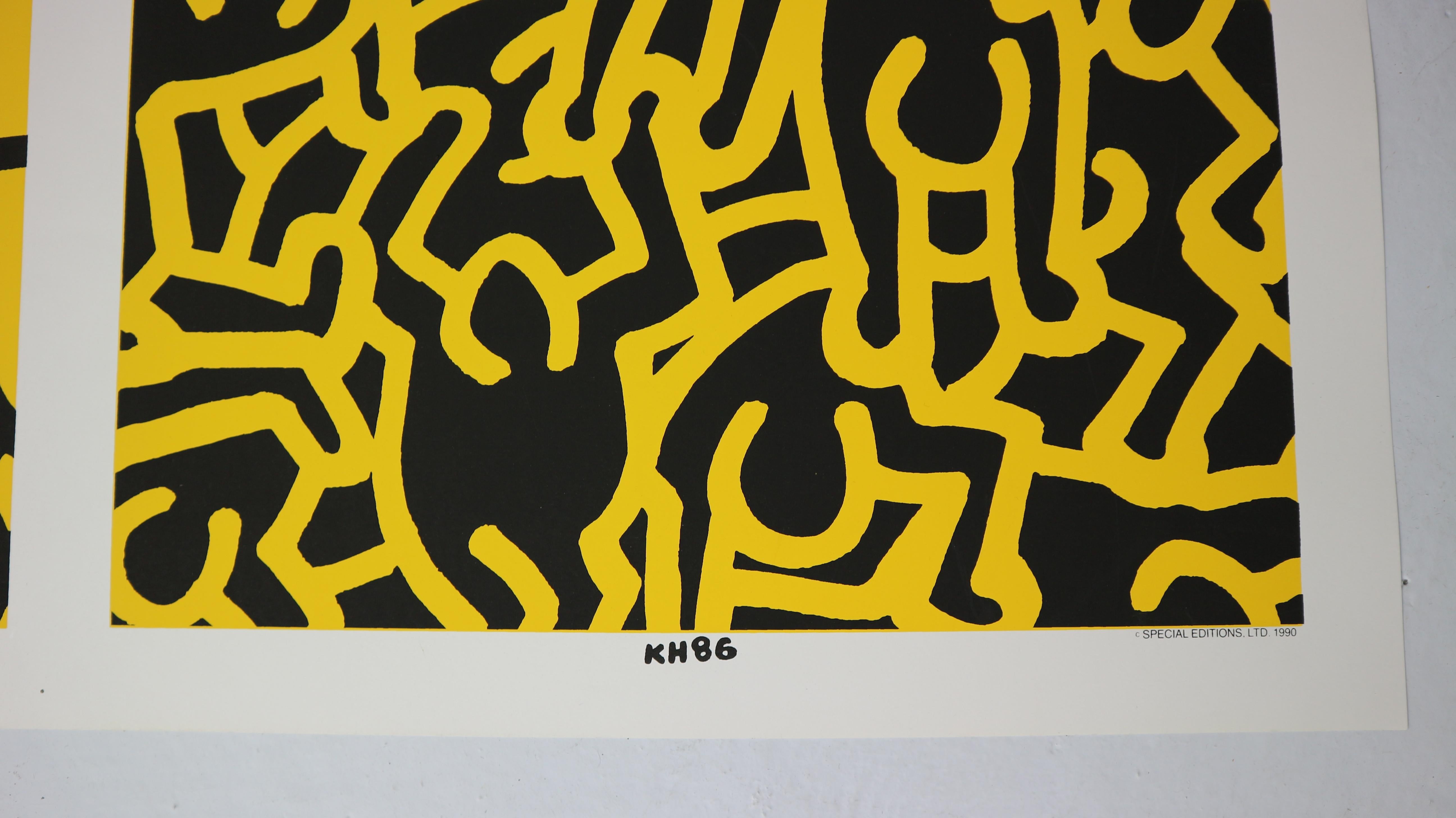 Special Edition silkscreen by Keith Haring 