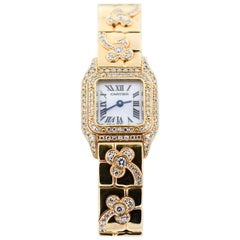 Sonderausgabe von Cartier Panthere Mini-Armbanduhr
