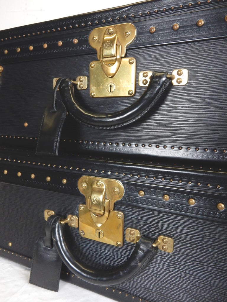 Special Edition Louis Vuitton Epi Luggage Set of Two Hard Cases and Duffel Bag at 1stdibs