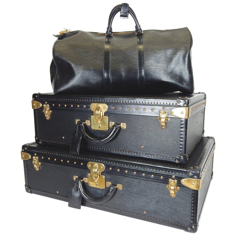 Special Edition Louis Vuitton Epi Luggage Set of Two Hard Cases