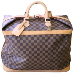 Retro Special Edition Louis Vuitton Travel Bag, Damier Canvas