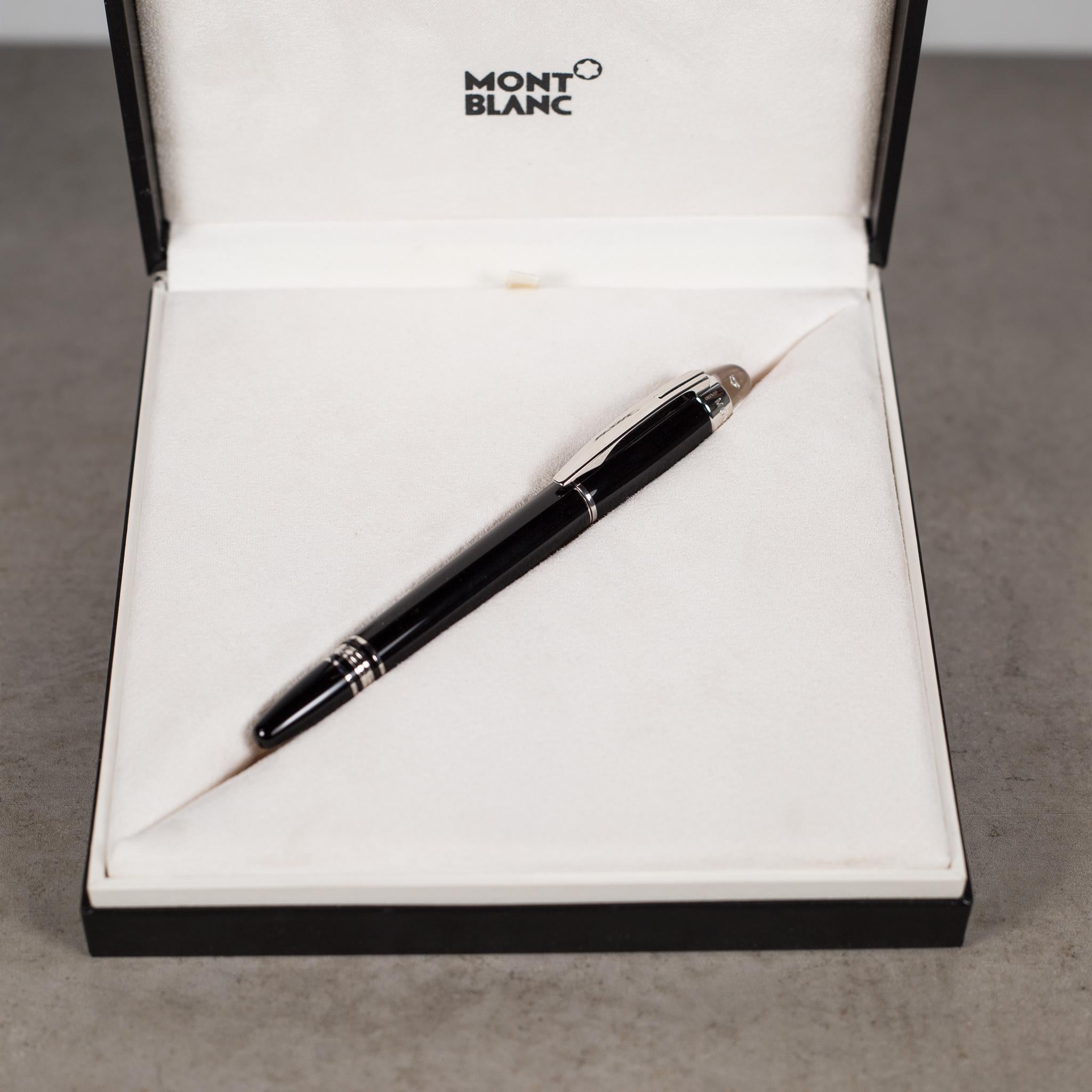 German Special Edition Montblanc 100th Anniversary Fountain Pen with Diamond
