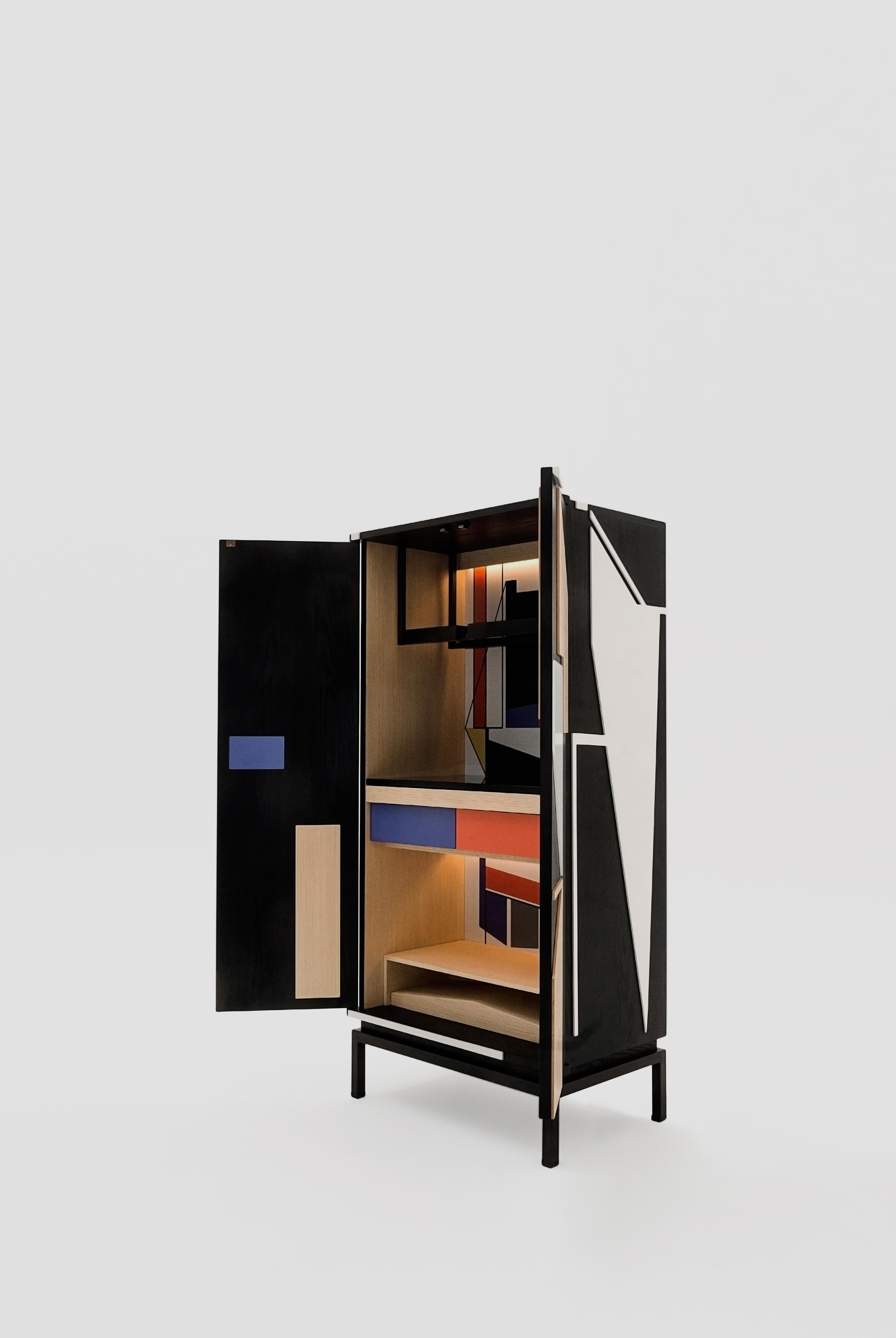 Post-Modern Special Edition Petit Comité Bar by Renatta Chain For Sale