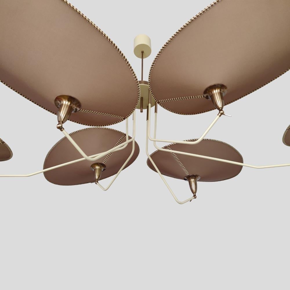 Brass Special Edition Spider Ceiling Light Italian Design by Diego Mardegan
