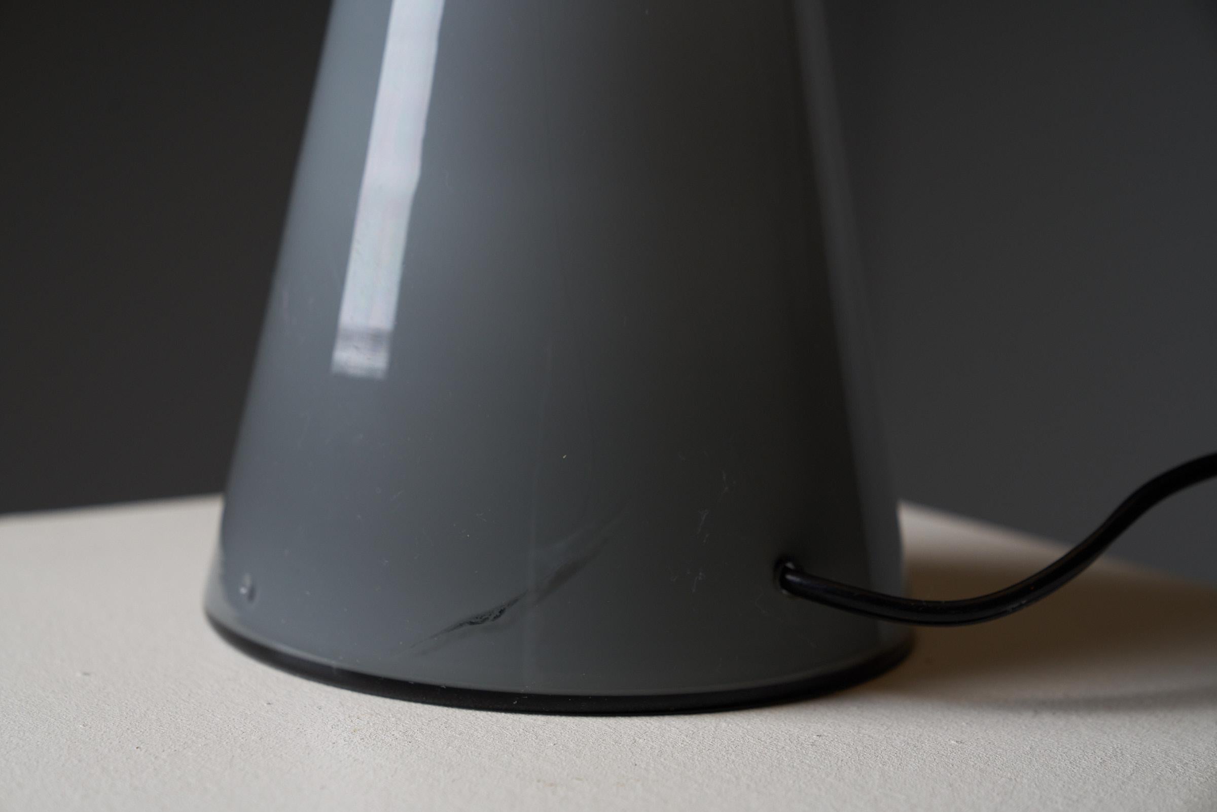 Lampe de table champignon spéciale en verre de Vistosi, Italie en vente 5
