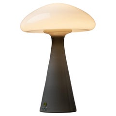 Lampada da tavolo a fungo in vetro speciale di Vistosi Italy 