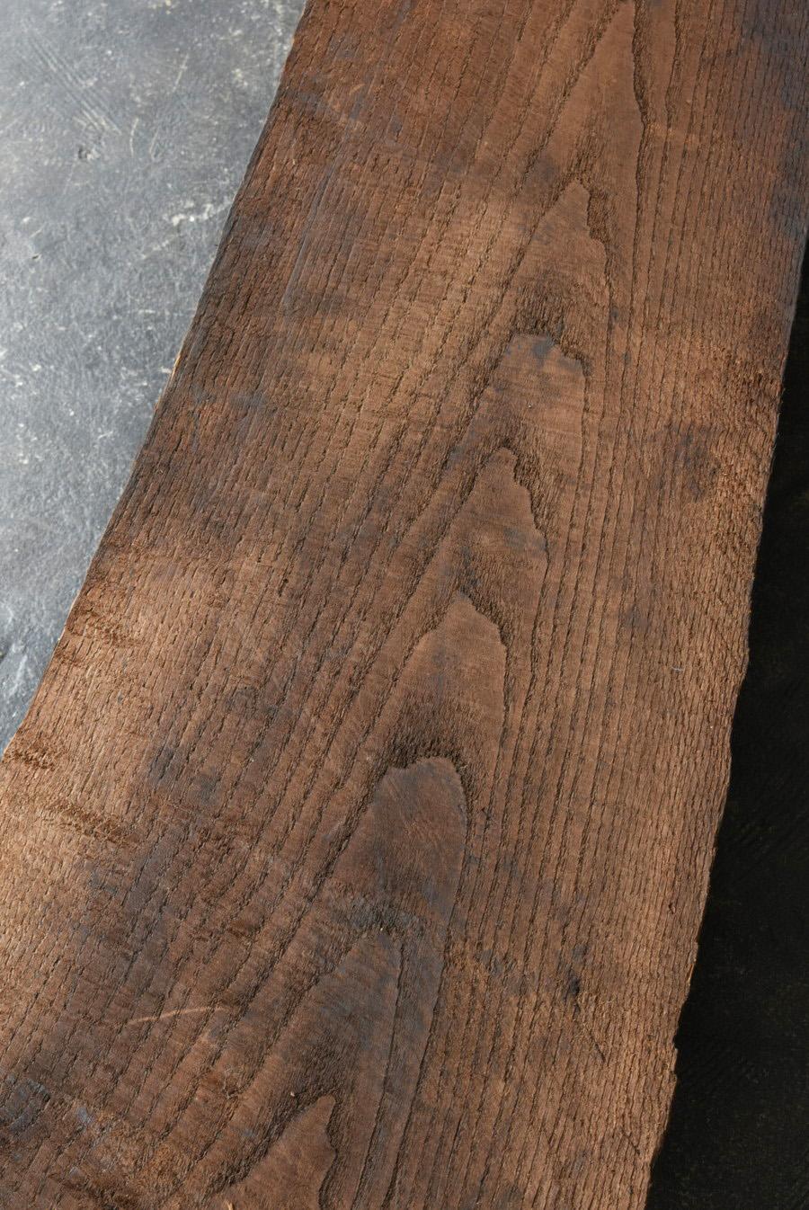 Table basse japonaise spéciale en bois ancien/1868-1900/table bassewabisabi en vente 7