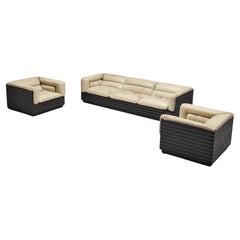 Special listing for A: Giovanni Offredi for Saporiti Sofa & Pair Lounge Chairs