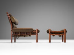 Special Listing For Briggs - Arne Norell 'Inca' Lounge Chair with Ottoman