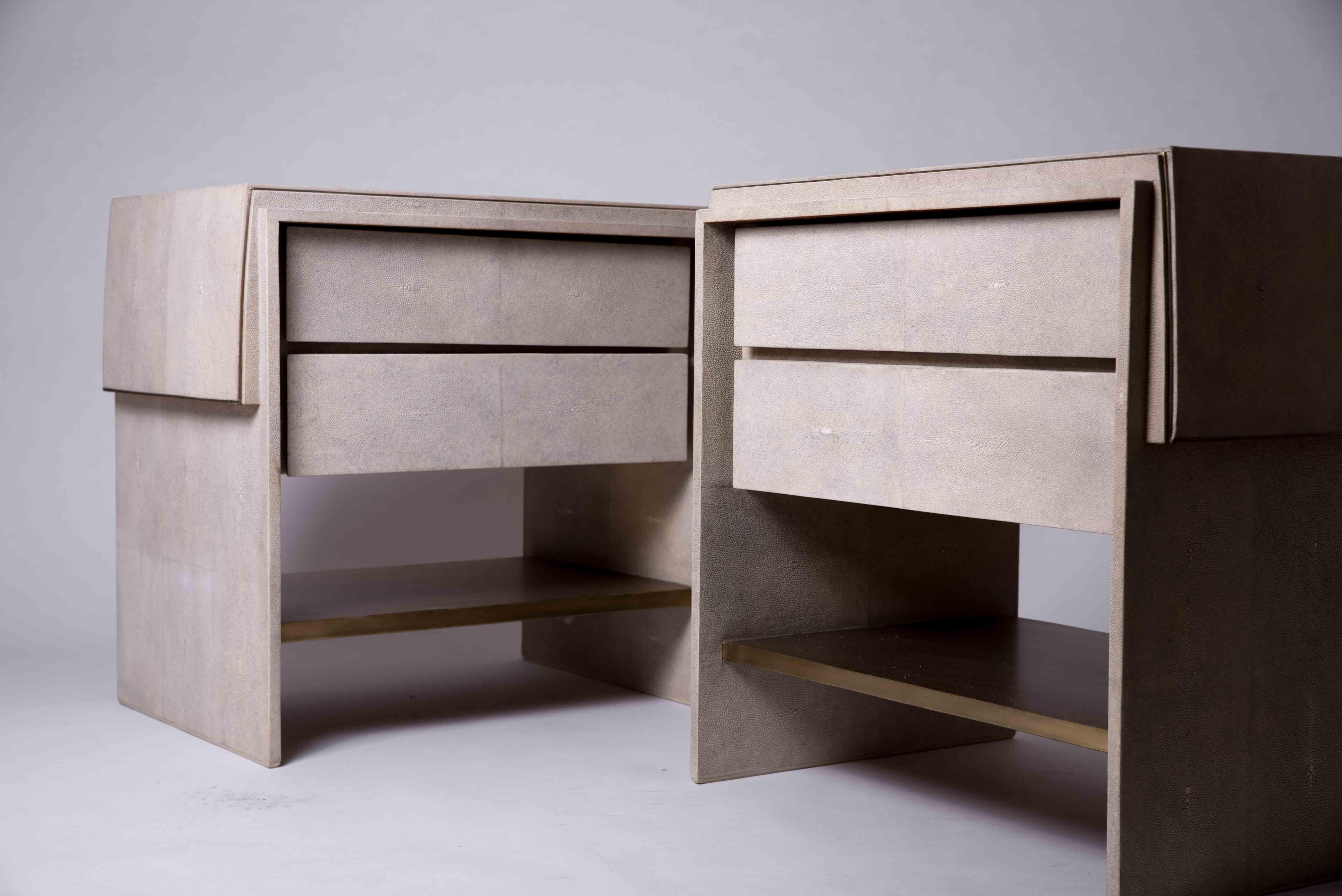 Hand-Crafted Special Listing for Galaxy Console and Waldorf Bedside Tables