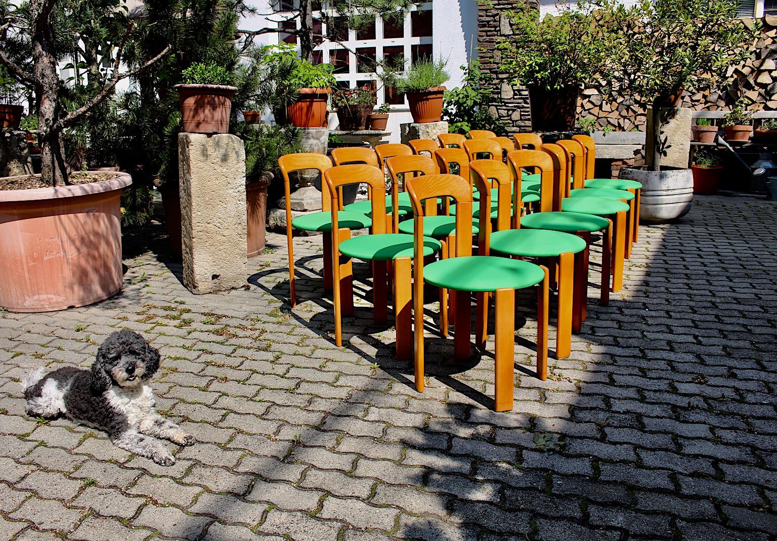 Sonderangebot für Tali Mid Century Modern Vintage Acht ( 8 ) Stühle Bruno Rey 4