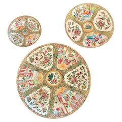 Special Listing for the Purchase of 3 Famille Rose Porcelain Plates at Once.